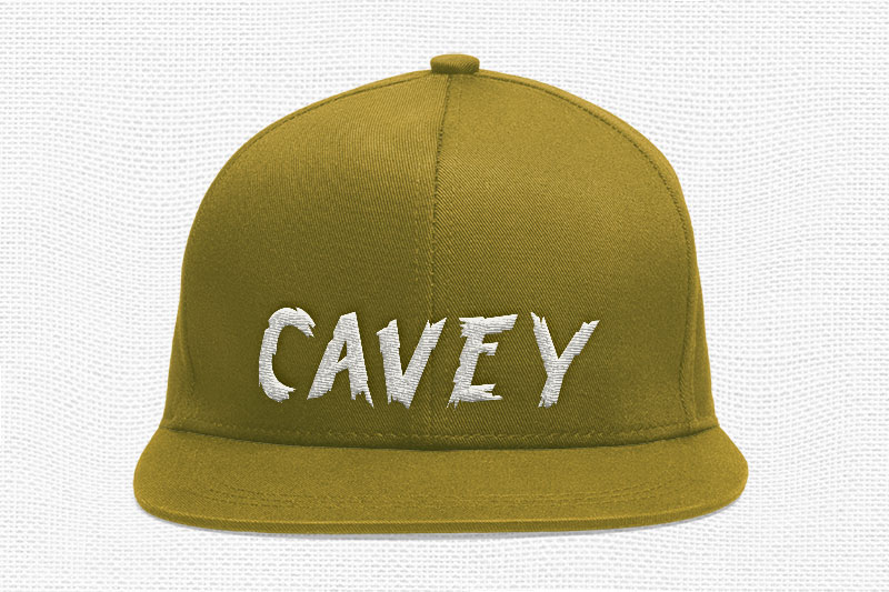 Brasblus Embroidery Display Font