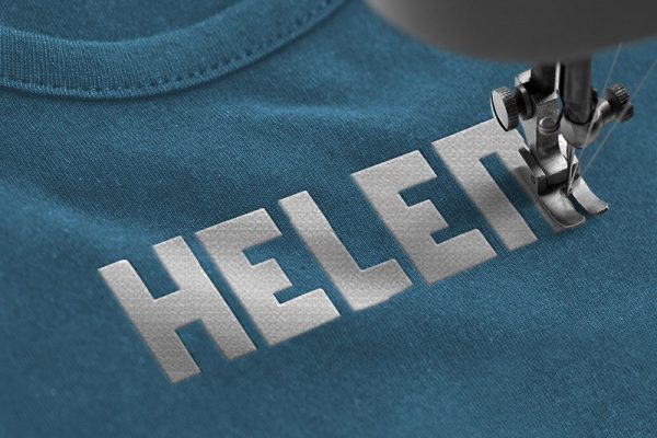 Byorg Embroidery Display Font