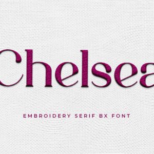 Chelsea Embroidery Serif Font