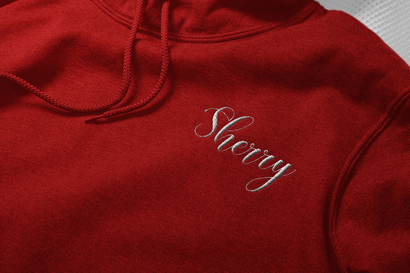 Christmas Bells Embroidery Script Font