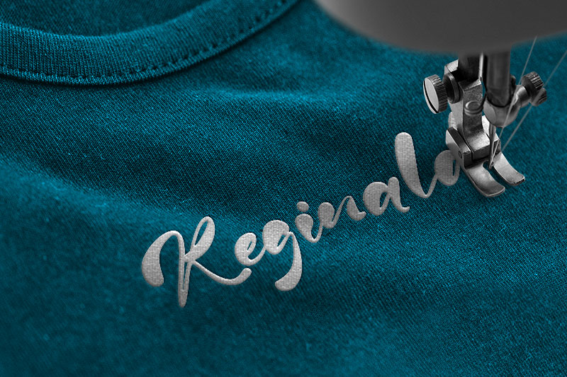 Claralove Embroidery Script Font