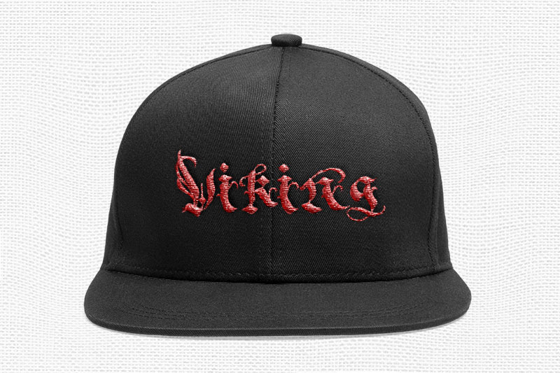 Cojira Embroidery Blacklatter Font