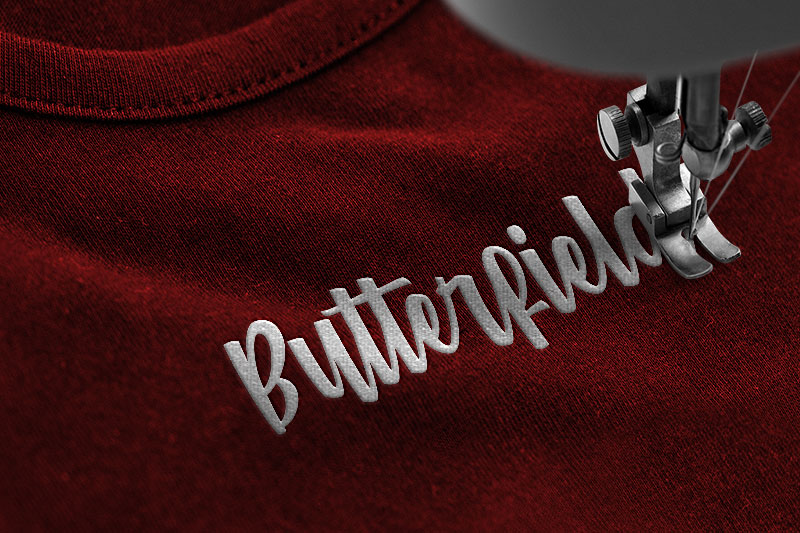 Comfortune Embroidery Script Font