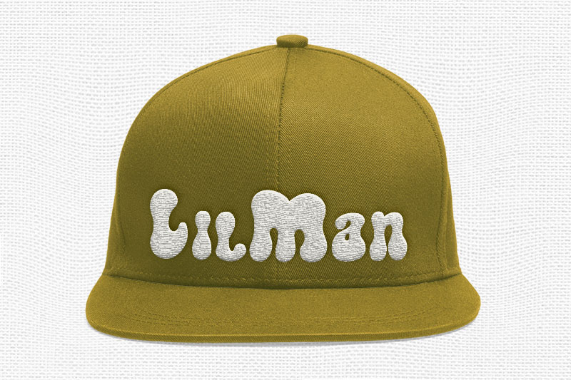 Cookies Bold Embroidery Font