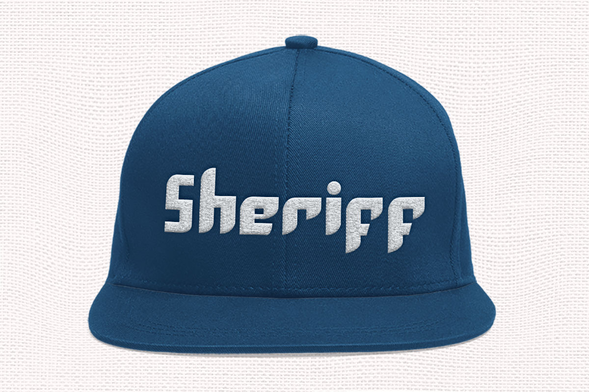 Cooldown Embroidery Sans Serif Font