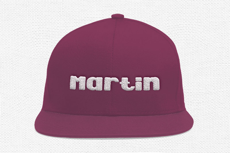 Cranberry Embroidery Kids Font