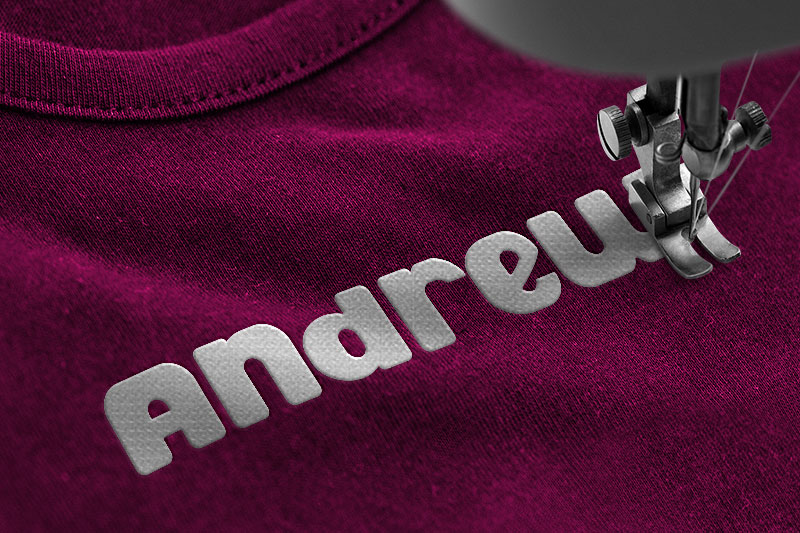 Cranberry Embroidery Kids Font
