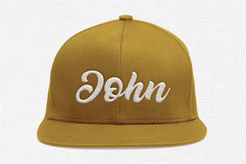 Dakiens Embroidery Script Font