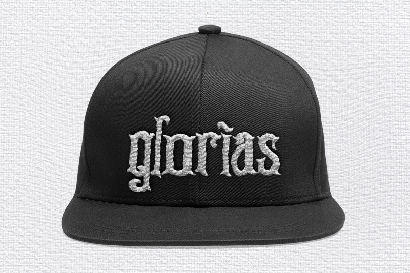 Dark Power Embroidery Blackletter Font