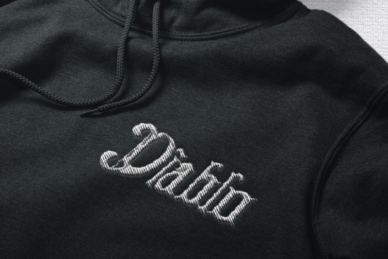 Dark Power Embroidery Blackletter Font
