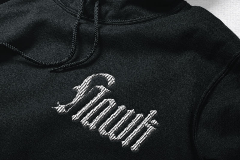 Deathmatch Embroidery Blackletter Font