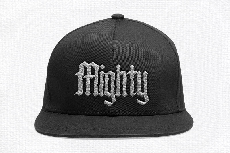 Deathmatch Embroidery Blackletter Font