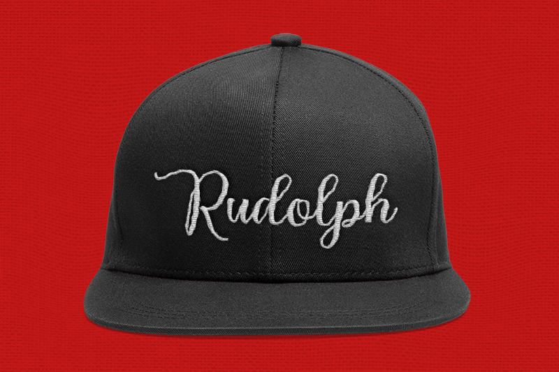 Decembery Embroidery Script Font