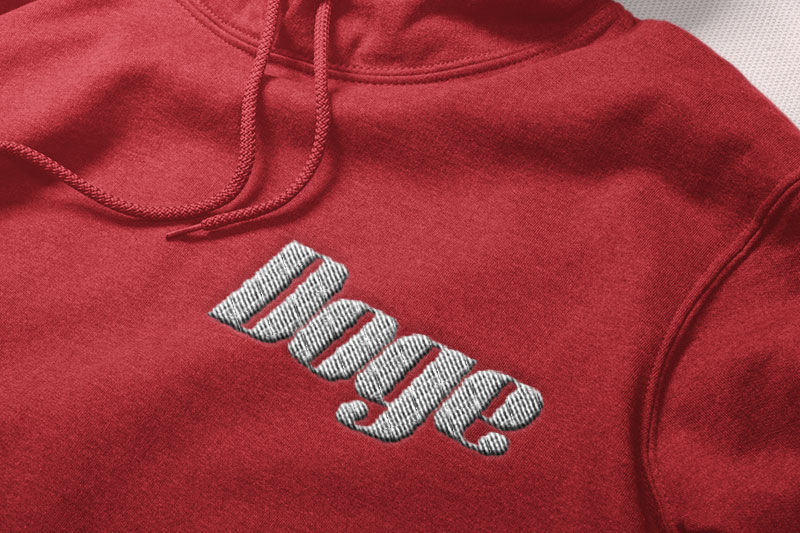 Dunford Moore Embroidery Sans Serif Font