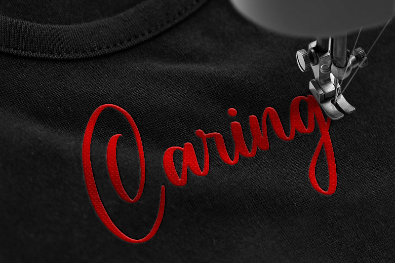 Easytake Embroidery Script Font