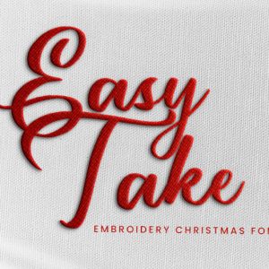 Easytake Embroidery Script Font