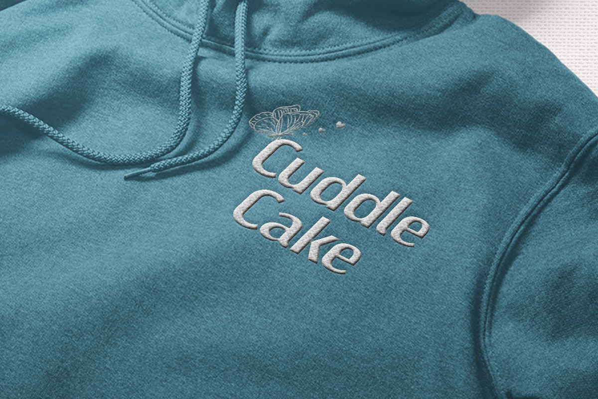 Ebson Embroidery Sans Serif Font