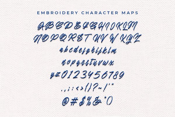 Eniceplay Embroidery Script Font