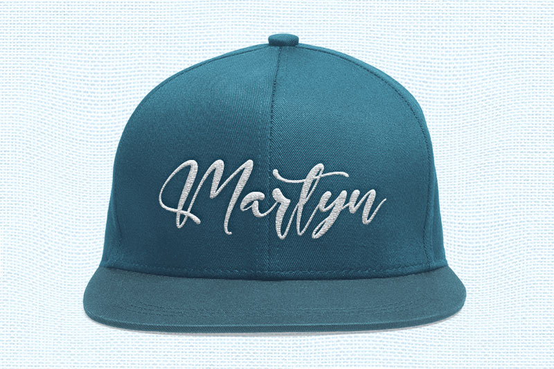 George Antigua Embroidery Scropt Font