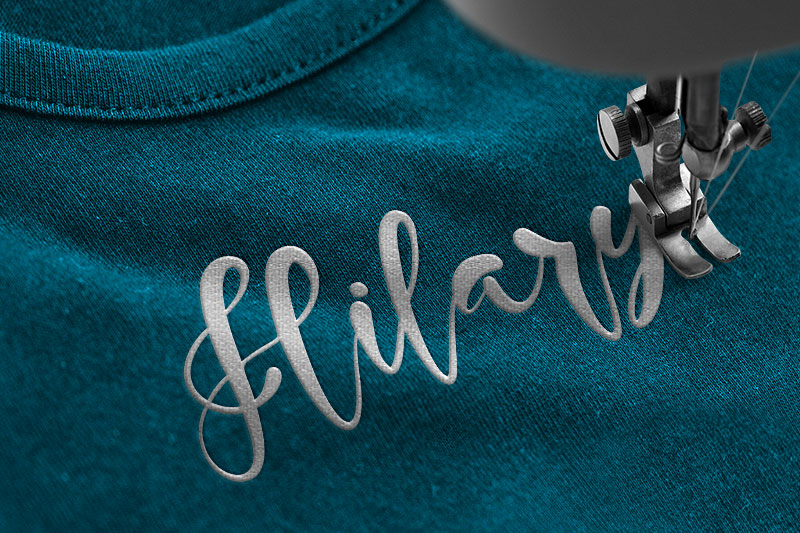 George Antigua Embroidery Scropt Font