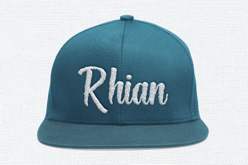 Get The Love Embroidery Handwritten Font