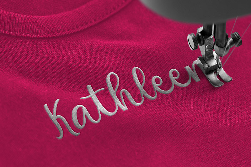 Gicery Embroidery Script Font