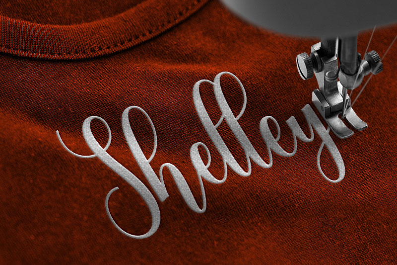 Gladiolus Embroidery Script Font