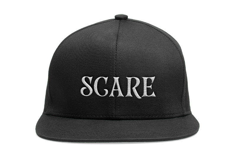 Godiaz Embroidery Halloween Font