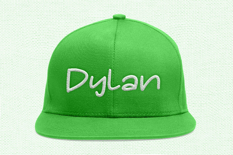 Greatea Embroidery Handwritten Font