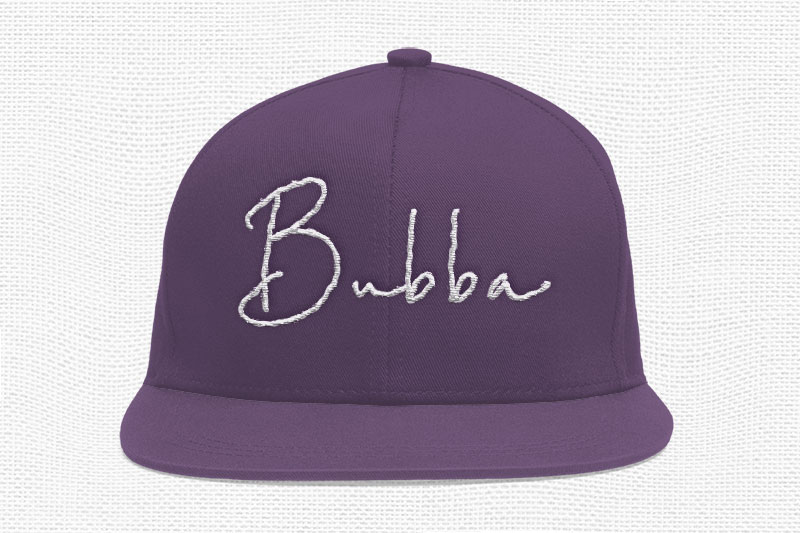 Haguiesta Embroidery Script Font