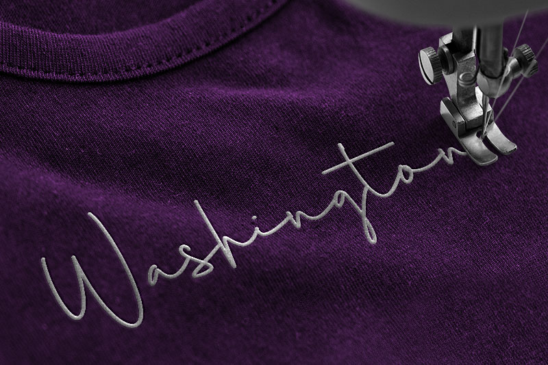 Haguiesta Embroidery Script Font