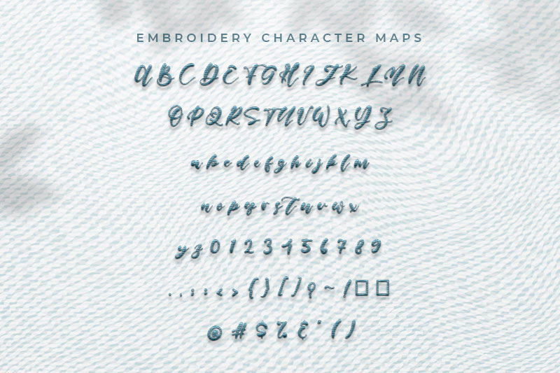 Handy Mattea Embroidery Script Font