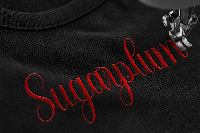 Hello Beloved Embroidery Script Font