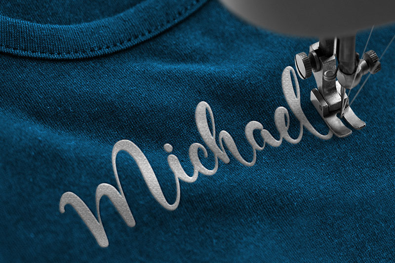 Hidden Coast Embroidery Script Font