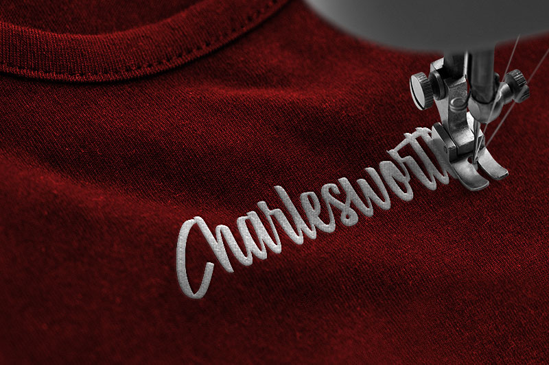 Hiluck Embroidery Script Font