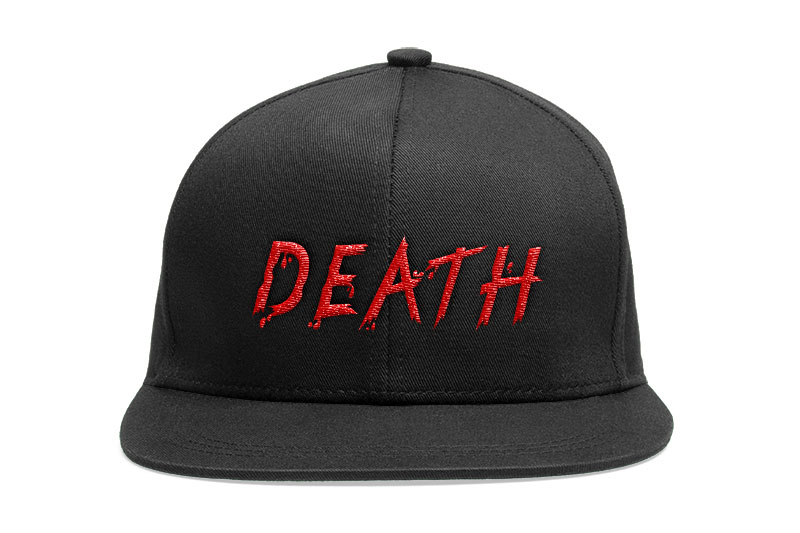 Hooded Embroidery Horror Font