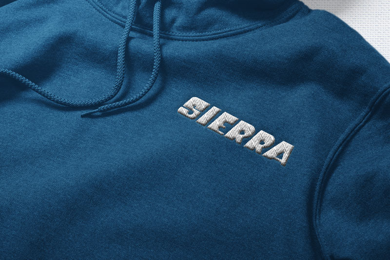 Ice Land Embroidery Kids Font