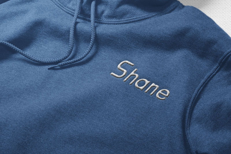 Incloud Embroidery Sans Serif Font