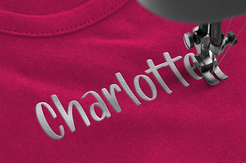 Inkcraft Embroidery Handwritten Font