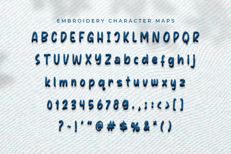 Metabean Embroidery Handwriting Font