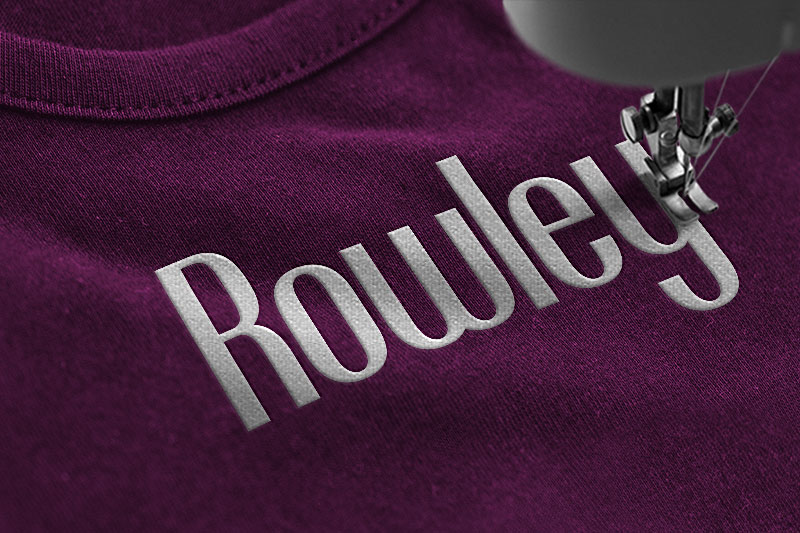 Jacob And Son Embroidery Sans Serif Font