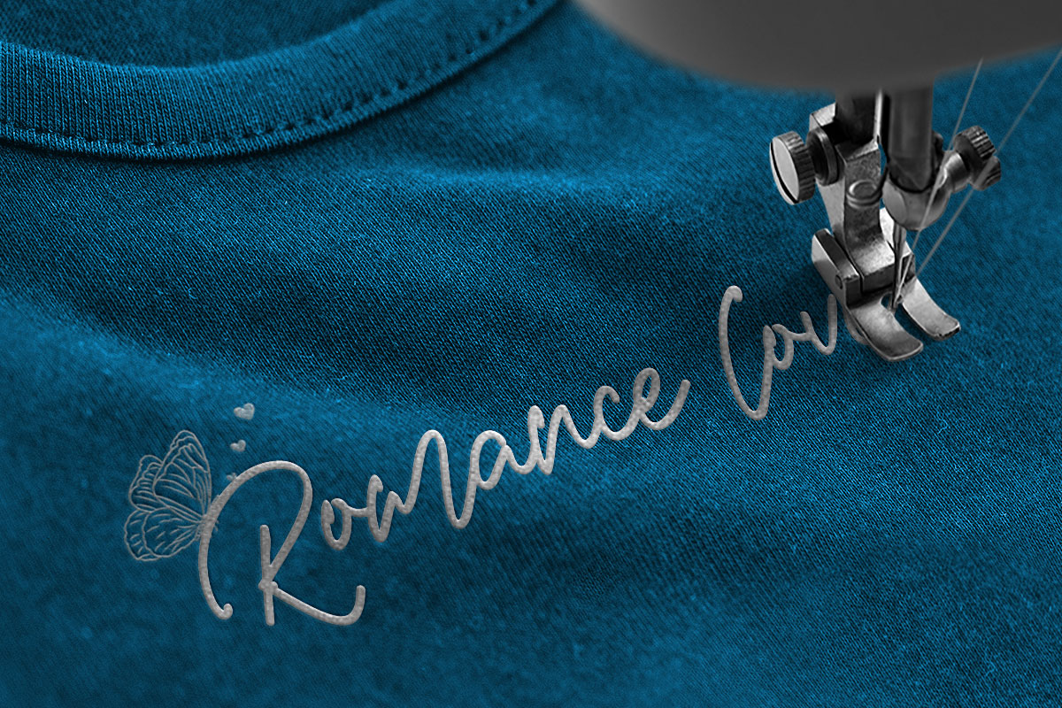 James Hayley Embroidery Script Font