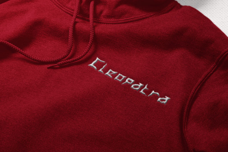 Japanola Embroidery Display Font