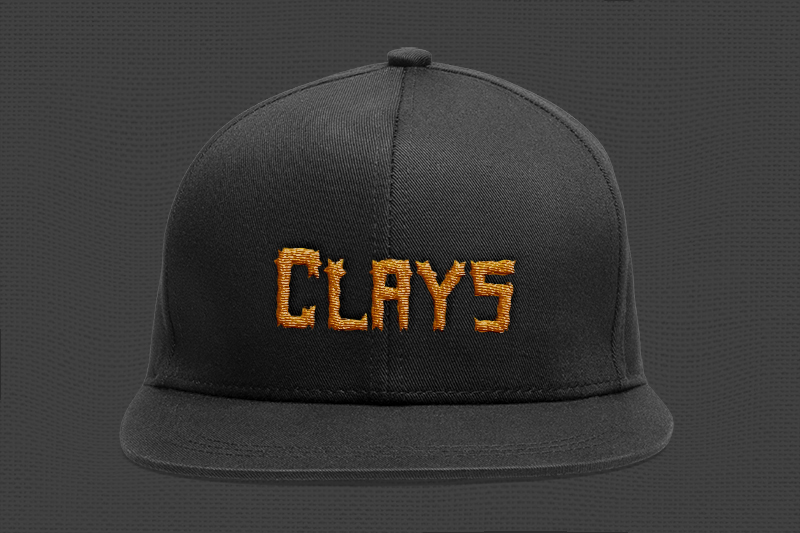 Kind Monster Embroidery Halloween Font