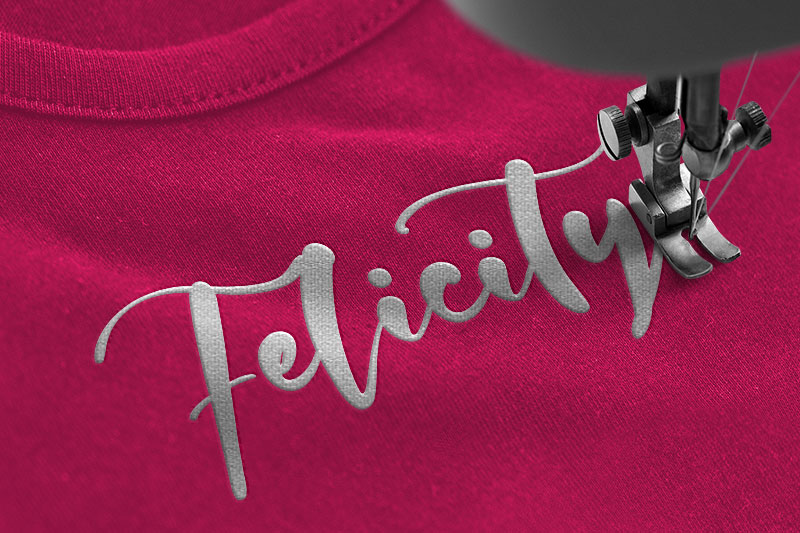 Kindness Abstrack Rmbroidery Script Font