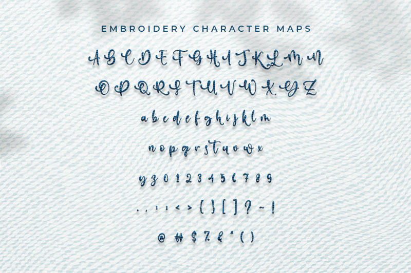 Kindness Point Embroidery Script Font