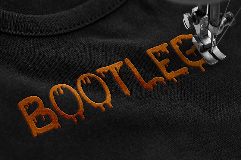 Kricky Embroidery Horror Font