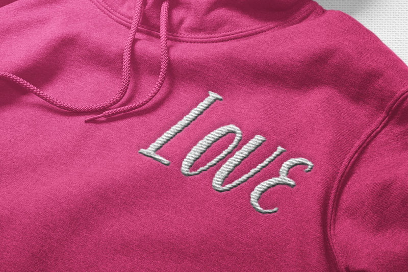 Lovamarte Embroidery Decorative Font