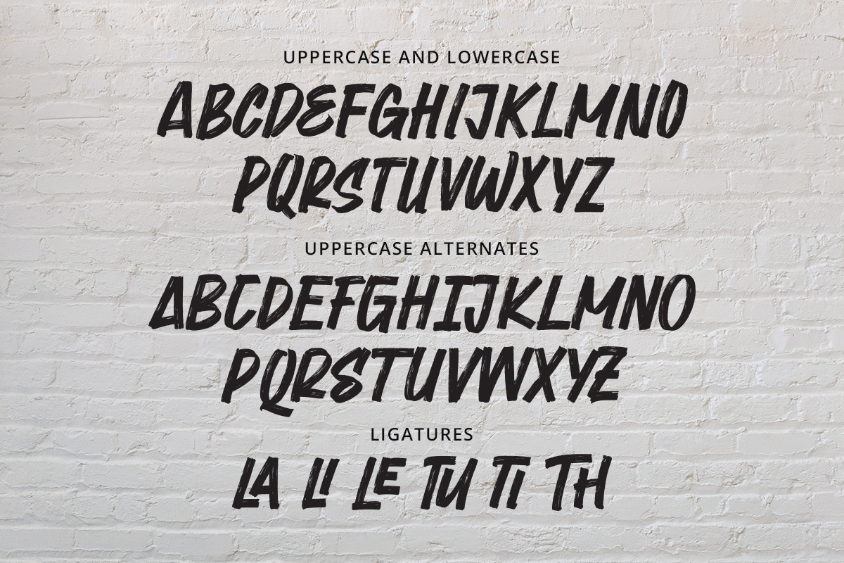 Margove Display Brush Font - Image 9