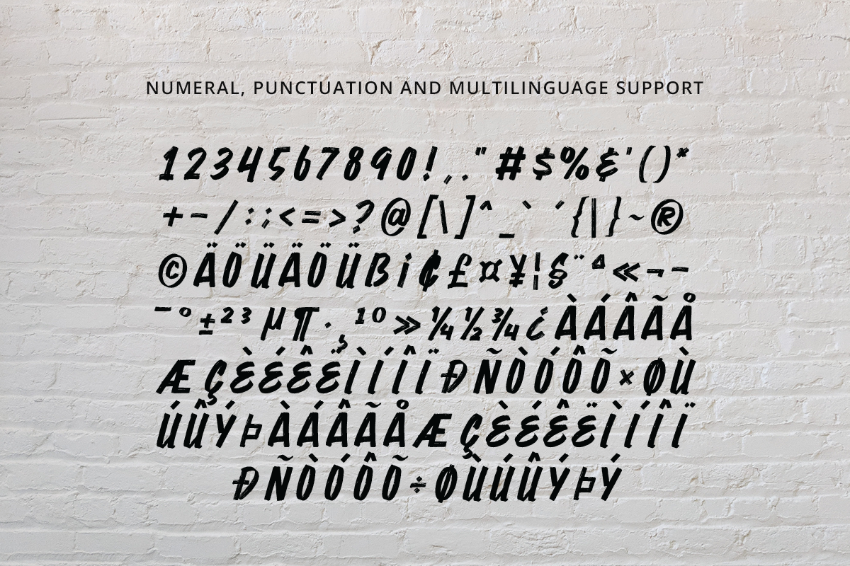 Margove Display Brush Font - Image 10